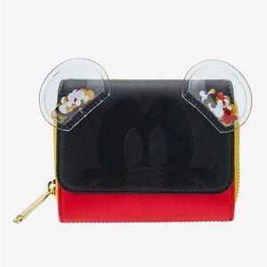 Loungefly Disney Mickey Mouse Confetti Ears Wallet